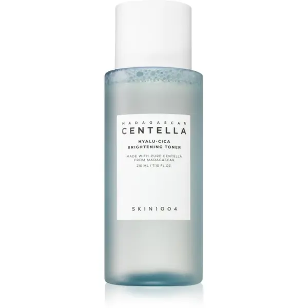 SKIN1004 Madagascar Centella Hyalu-Cica Brightening Toner tonic exfoliant delicat pentru luminozitate si hidratare 210 ml
