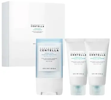 Skin1004 Madagascar Centella Hyalu-Cica Set Sunsational Kit, 3 piese