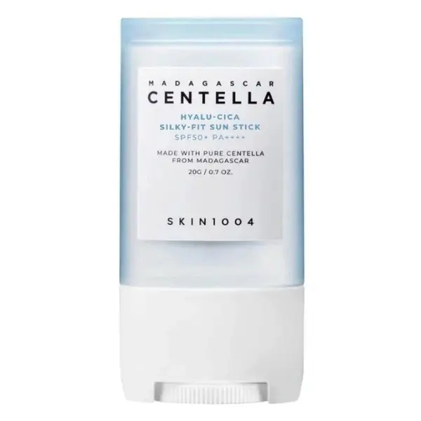Skin1004 Madagascar Centella Hyalu-Cica Silky-Fit Sun stick SPF50+ Stick de protecție solară Volum 20 g