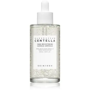SKIN1004 Madagascar Centella Tone Brightening Capsule Ampoule ser hidratant pentru strălucirea și netezirea pielii