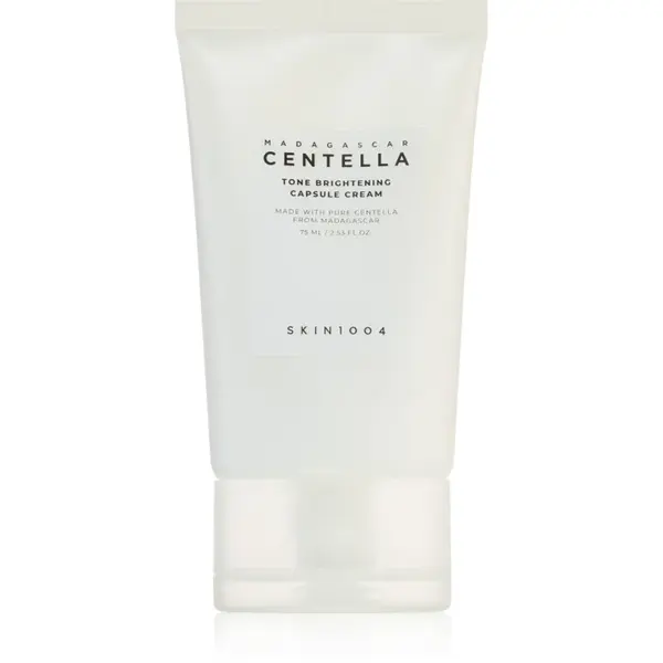 SKIN1004 Madagascar Centella Tone Brightening Capsule Cream cremă pentru revitalizare și iluminare cu efect calmant 75 ml