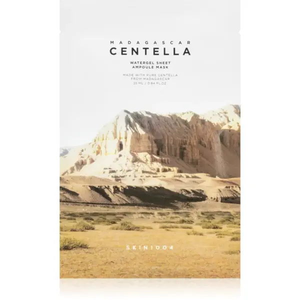 SKIN1004 Madagascar Centella Watergel Sheet Ampoule Mask mască intensă cu hidrogel cu efect de hidratare 25 ml