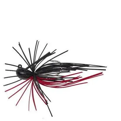 Skirt Flirt Jig 6cm 6g Sinking Black Red