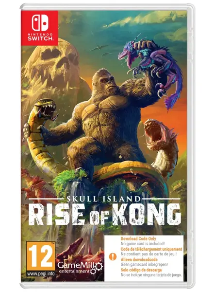 Skull Island Rise Of Kong (code In Box)