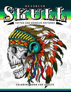 Skull Tattoo and Doodles Patterns: A Coloring Books for Adults, Paperback/Alex Summer