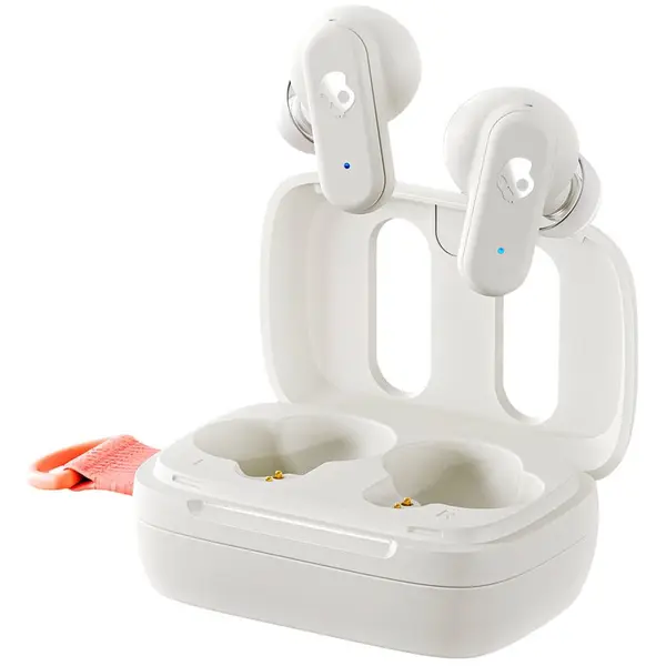 Skullcandy Casti In-Ear Skullcandy DIME 3, True Wireless, Bluetooth, Microfon, Alb