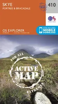 Skye - Portree and Bracadale. September 2015 ed, Sheet Map/Ordnance Survey