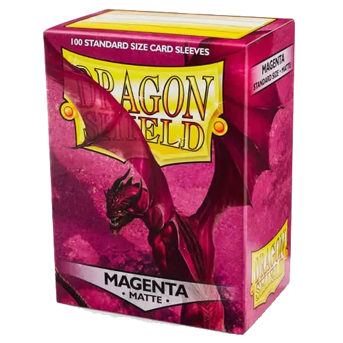 Sleeve-uri Dragon Shield Matte Sleeves 100 Bucati - Magenta