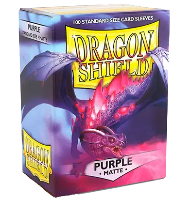 Sleeve-uri Dragon Shield Matte Sleeves 100 Bucati - Mov
