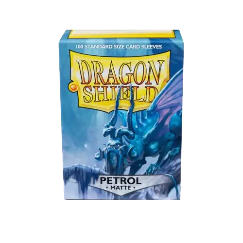 Sleeve-uri Dragon Shield Matte Sleeves 100 Bucati - Petrol Blue