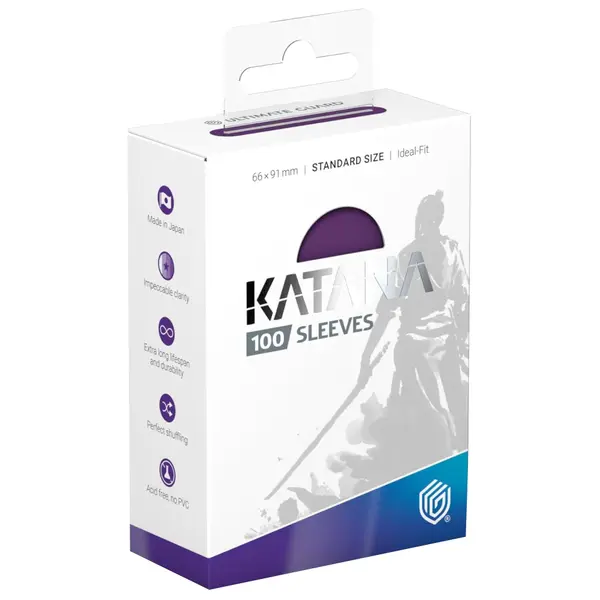 Sleeve-uri Ultimate Guard - Katana Standard Size (100) - Iris Bloom
