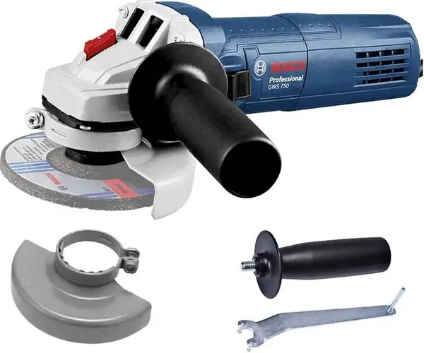 Șlefuitor unghiular Bosch - Professional GWS 750, 750 W, Ø 115 mm