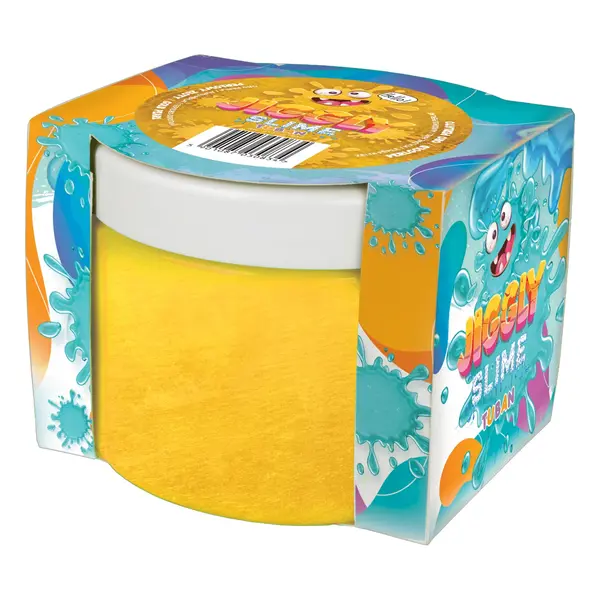 Slime in cutie JIGGLY SLIME - auriu perlat, 500 g