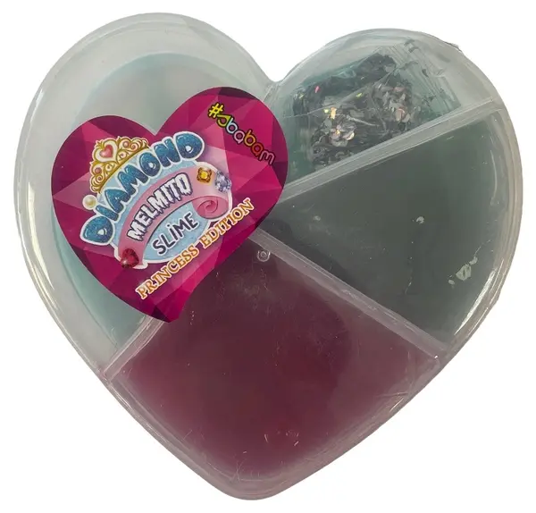 Slime pentru copii Sbabam Diamond Melmito - Strălucitor, multicolor