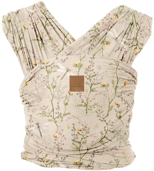 Sling pentru bebeluși KikkaBoo Secret Garden - Isla, Beige