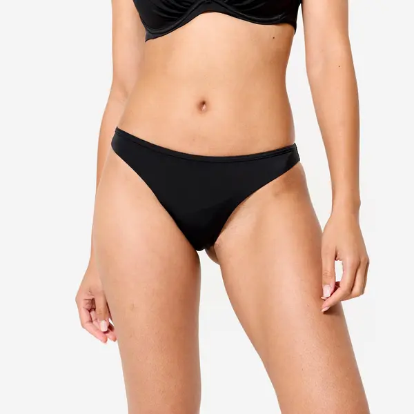 Slip de baie tanga Lulu Negru Damă