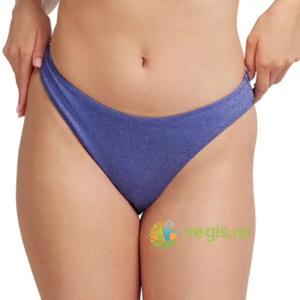 Slip Menstrual Mov cu Protectie Solara UV30+ Absorbtie Moderata Galaxy 2XL 1buc