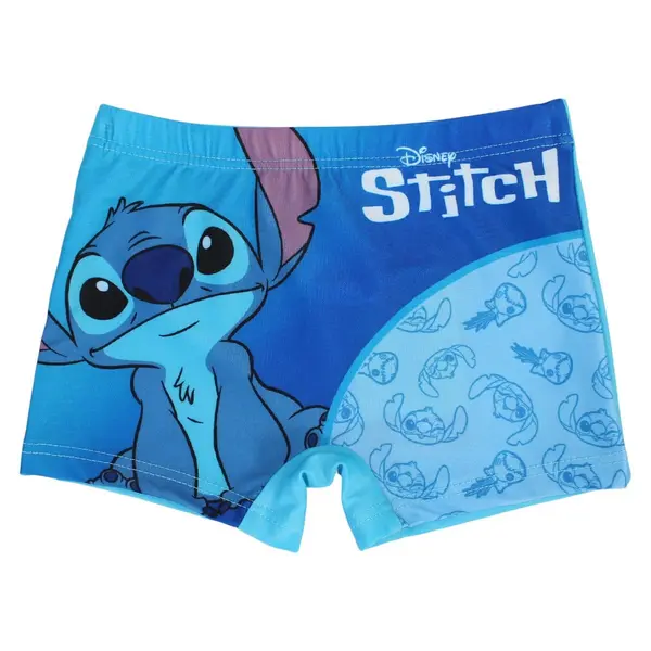 Slip tip boxeri, pentru baieti, albastru, Stitch Engros