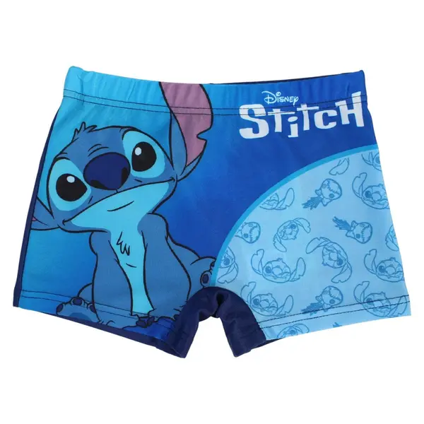 Slip tip boxeri, pentru baieti, bleu, Stitch Engros