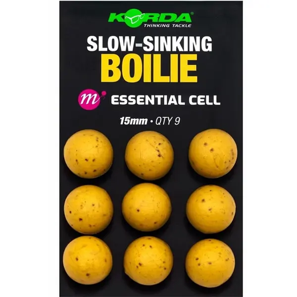 Slow Sinking Boilies Essential Cell 18mm
