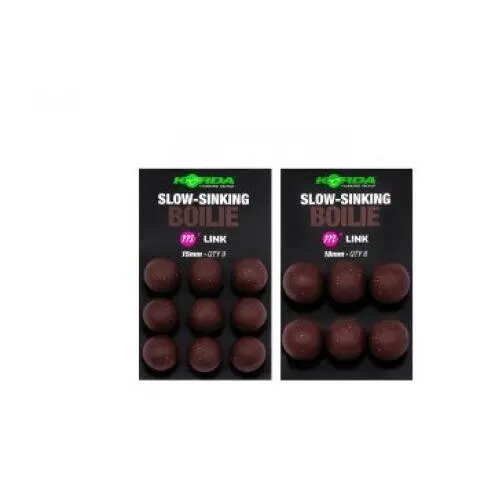 Slow Sinking Boilies Link 15mm