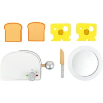 Small foot Wooden Toaster Breakfast set de jucării din lemn