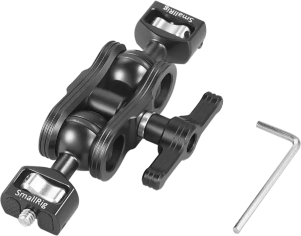 SmallRig 2070 Articulating Arm w/ Double Ballheads, Prindere cap cu bila dublu