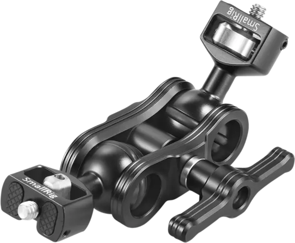 SmallRig 2070 Articulating Arm w/ Double Ballheads, Prindere cap cu bila dublu