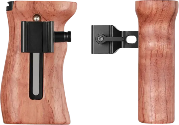 SmallRig 2187 Side Handle Wooden Nato, Maner video