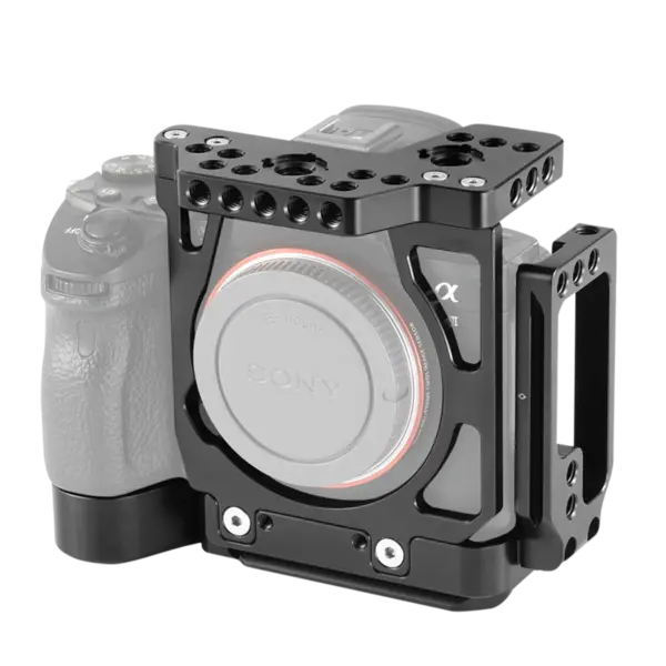 SmallRig 2236 Half Cage w/ Arca L-Br f A7III /RIII, Carcasa camera foto video mirrorless