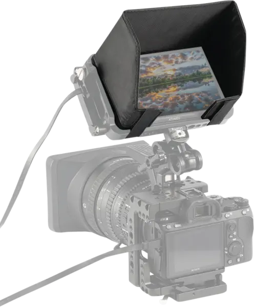SmallRig 2269 Sun Hood for Atomos Ninja V, Parasolar Ninja Atomos