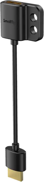SmallRig 3019 HDMI Adpt Cable Ultra Slim 4K (A to A), Adaptor HDMI camera
