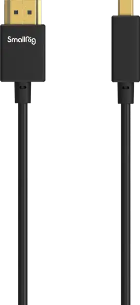 SmallRig 3043 HDMI Cable Ultra Slim 4K 55cm (D to A), Cablu HDMI la micro HDMI