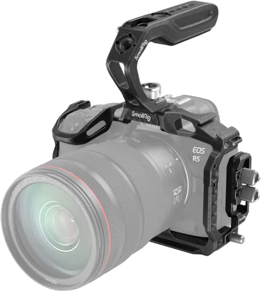 SmallRig 3234 "Black Mamba" Kit For Canon R5/R6 & R5C, Kit carcasa camera foto video mirrorless cu maner