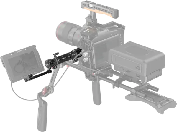 SmallRig 3507 Adjustable EVF Mount with Nato Clamp, Brat prindere