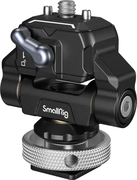 SmallRig 3514 Drop-in HawkLock Mini Quick Release Monitor Mount with Cold Shoe, Clema cu eliberare rapida pentru monitor video