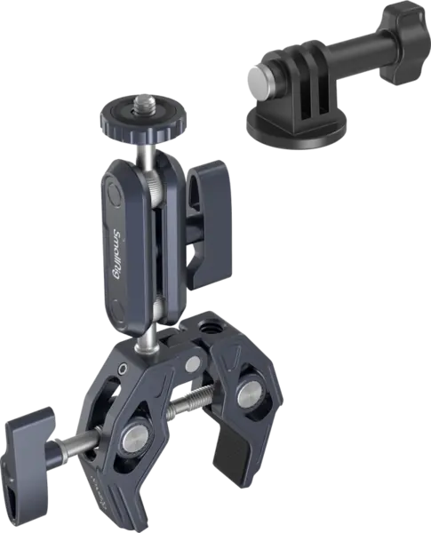 SmallRig 3757 Crab-Shaped Clamp with Ballhead Magic Arm, Clema tip menghina cu cap