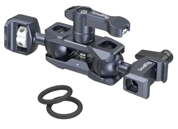 SmallRig 3875 Magic Arm with Dual Ball heads (1/4"-20 Screw and NATO Clamp), Clema prinde monitor video
