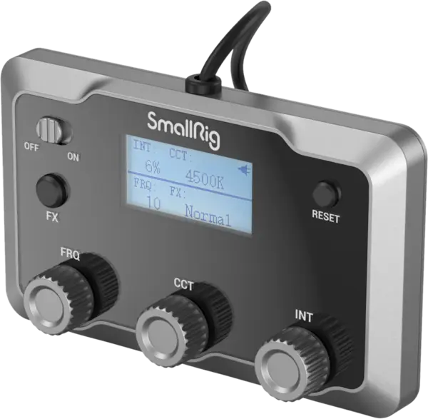 SmallRig 3980 Control Panel For RC 350 / 450 Cob Lights, Contreller video