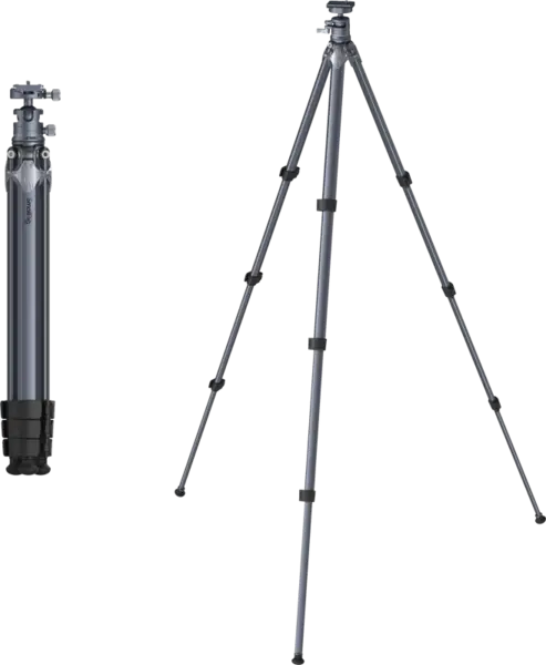 SmallRig 3987 Lightweight Travel Tripod (Alu) AP-01, trepied compact