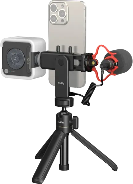 SmallRig 4369 Smartphone Vlog Tripod Kit VK-50 Advanced Version, Trepied smartphone