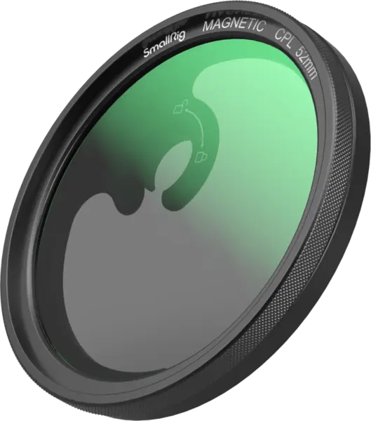 SmallRig 4388 MagEase Magnetic CPL Filter Kit with M-mount Filter Adapter (52mm), FIltru smartphone