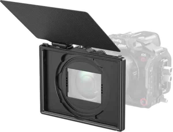 SmallRig 4409 Lite Matte Box with Adjustable Clamp, Suport filtre patrate