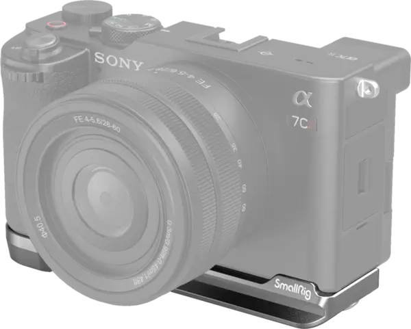 SmallRig 4439 Bottom Mount Plate for Sony A7CII / A7CR (Silver), Placa montare inferioara