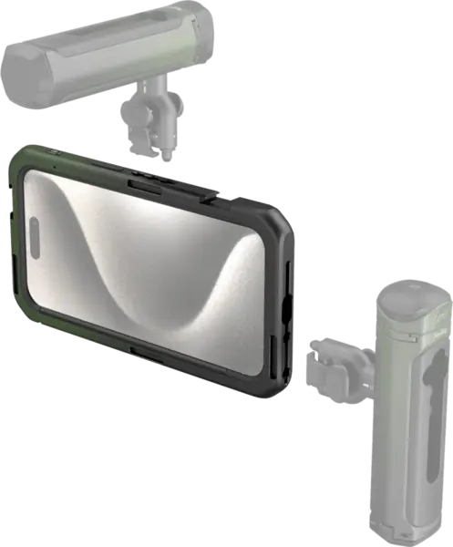 SmallRig 4473 Special Mobile Vido Cage (X Brandon Li) for iPhone 15 Pro Max, Carcasa smartphone