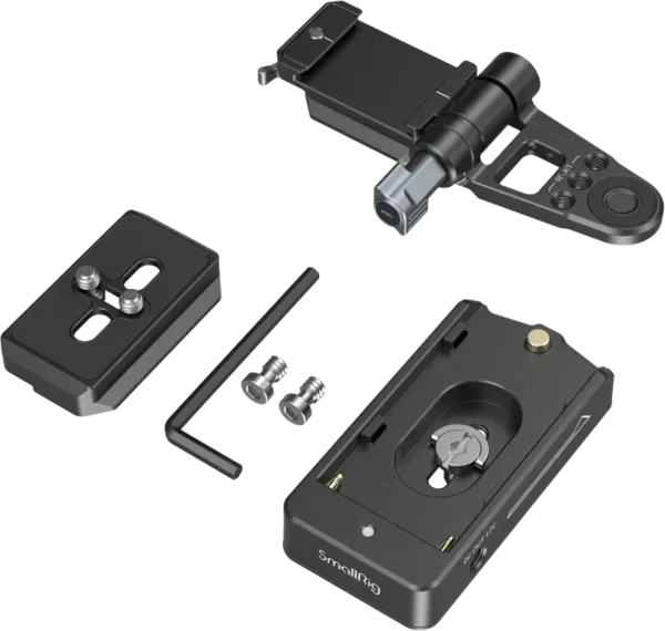 SmallRig 4696 NP-F Battery Adapter Mount Plate Kit for Mirrorless Cameras, Placa Adaptor Baterie NP-F