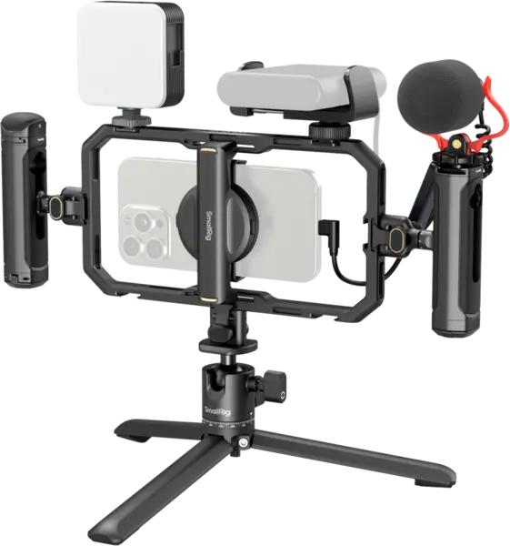 SmallRig 4704 All-in-One Video Kit for Smartphone Creators Qucik Pro Edition