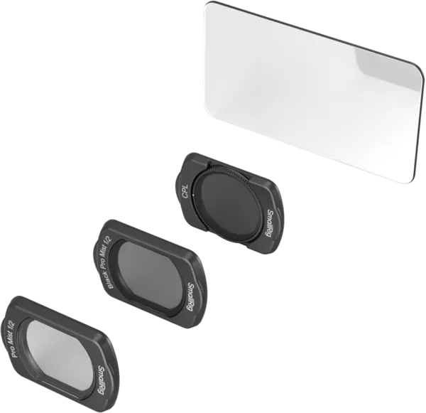 SmallRig 4775 Black / White Mist & CPL Filter Set for DJI Osmo Pocket 3, Filtre dedicate DJI Osmo