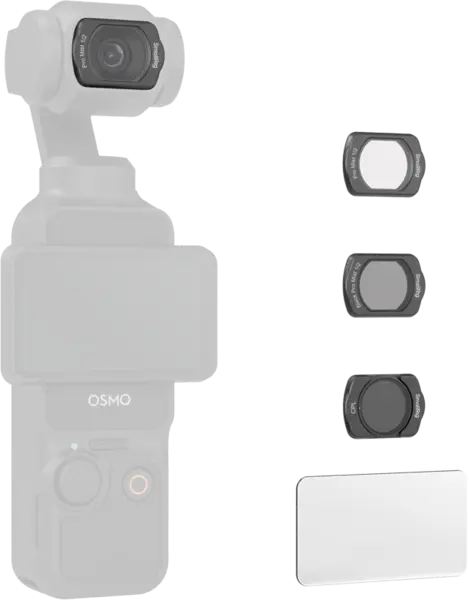 SmallRig 4775 Black / White Mist & CPL Filter Set for DJI Osmo Pocket 3, Filtre dedicate DJI Osmo