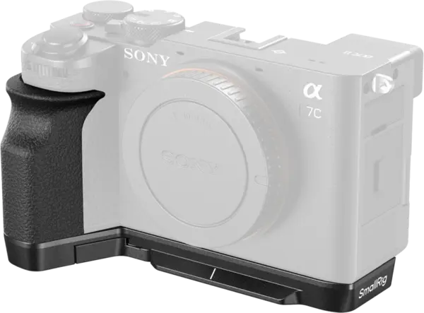 SmallRig 4797 L-Shape Mount Plate with Silicone Handle for Sony Alpha 7C II / Alpha 7CR, Husa protectie camera